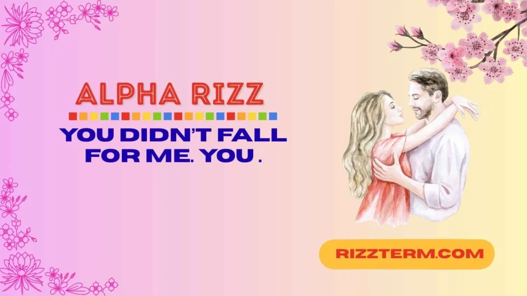 Alpha Rizz for Girls