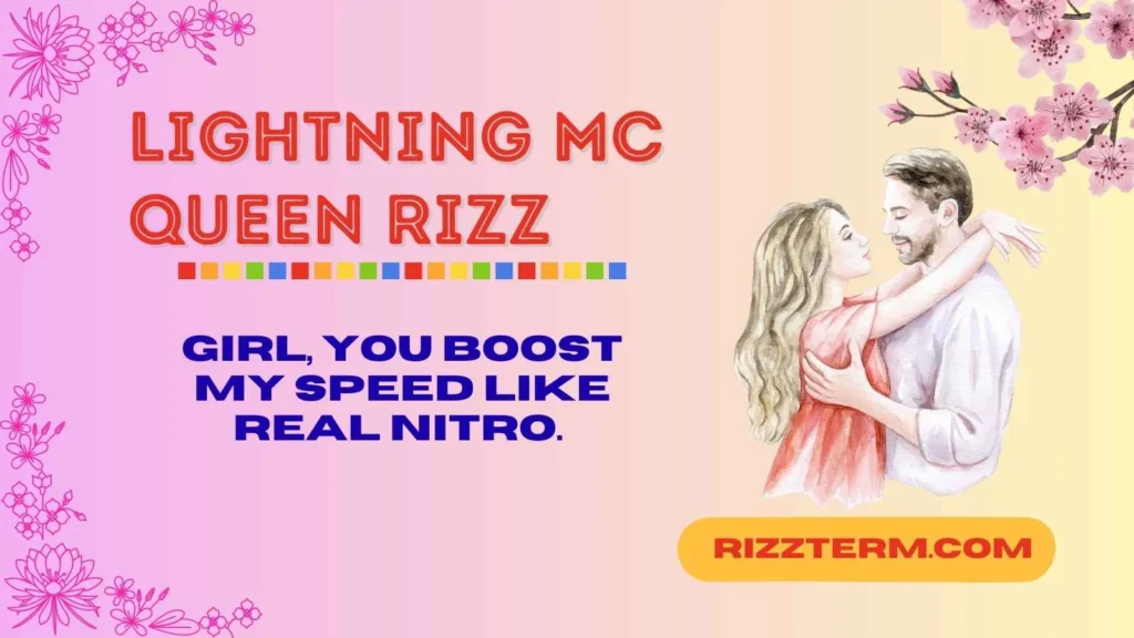 Lightning McQueen Style Rizz Lines