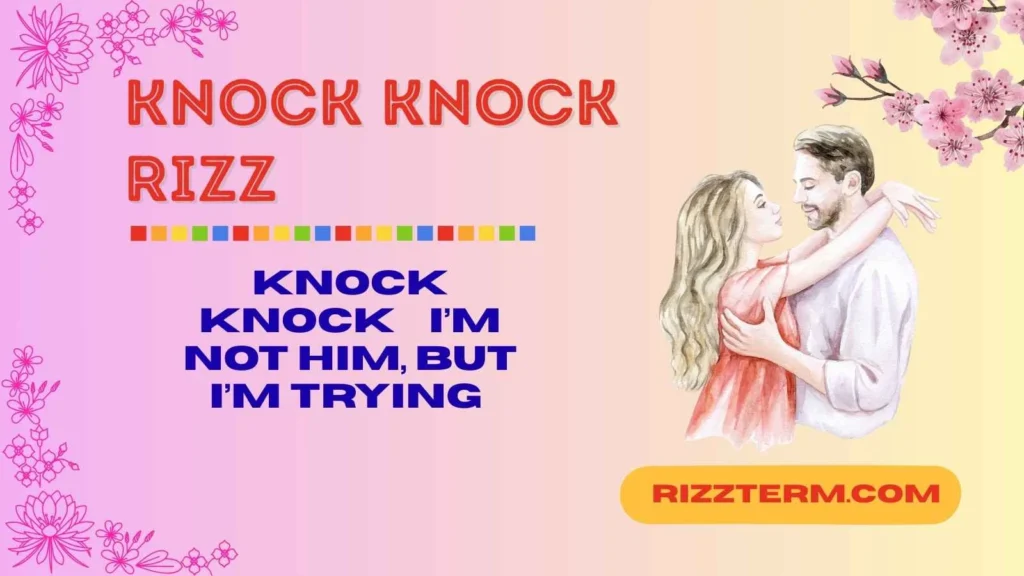 Cringe But Cute Knock Knock