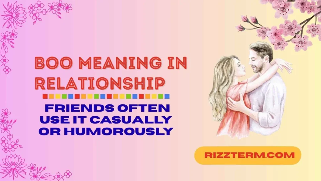 boo meaning in relationship