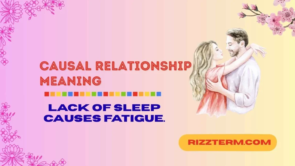 causal relationship meaning