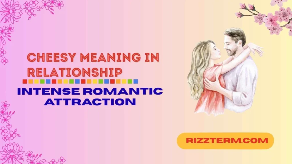 "cheesy meaning in relationship"