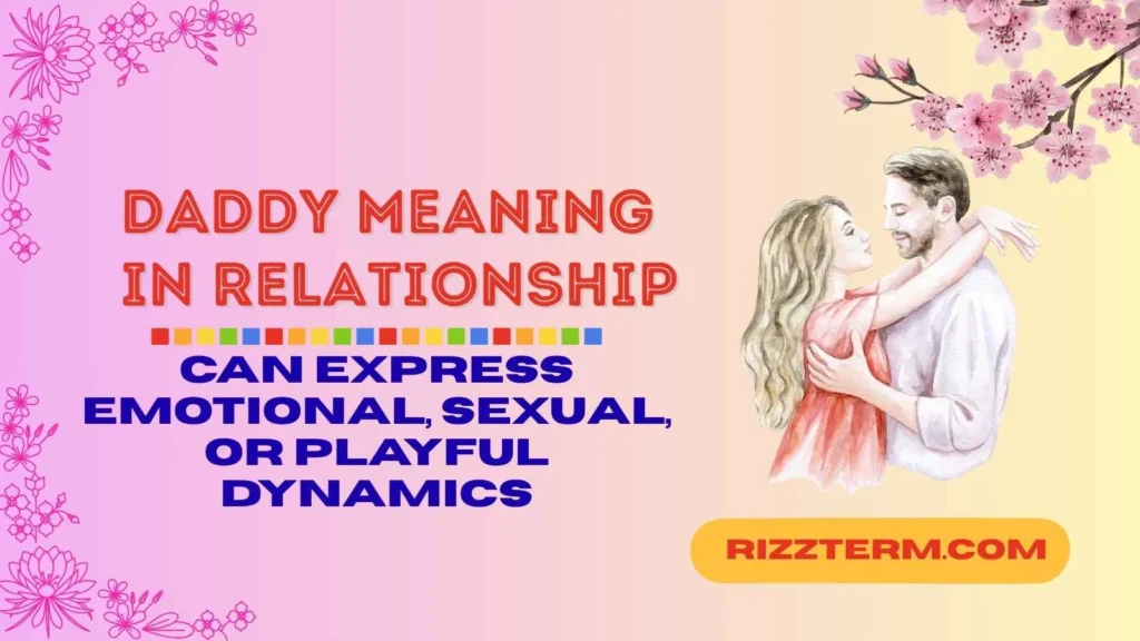 daddy meaning in relationship