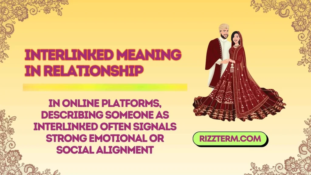 interlinked meaning in relationship