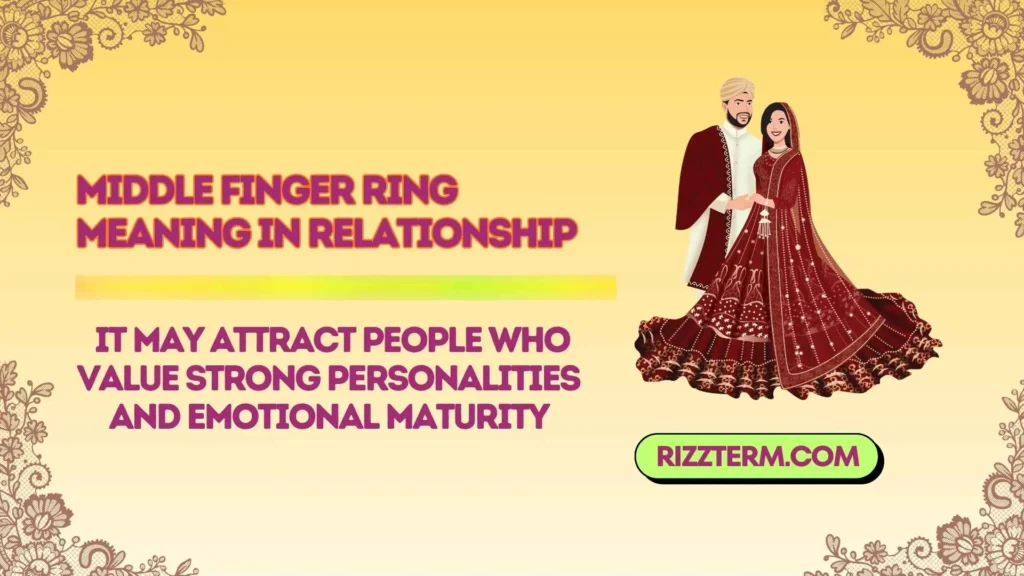 middle finger ring meaning in relationship