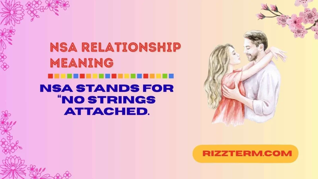 "nsa relationship meaning"