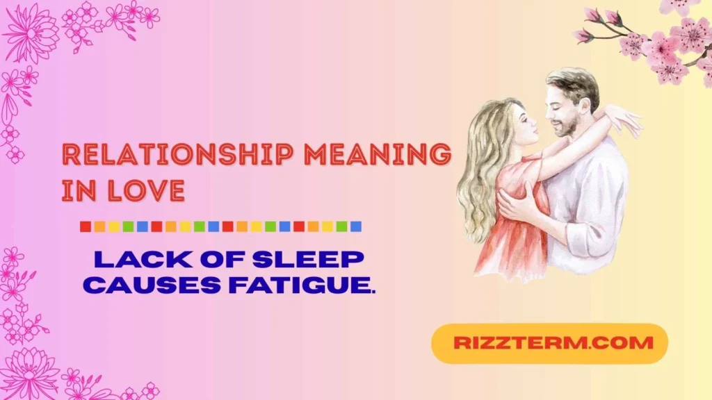 relationship meaning in love
