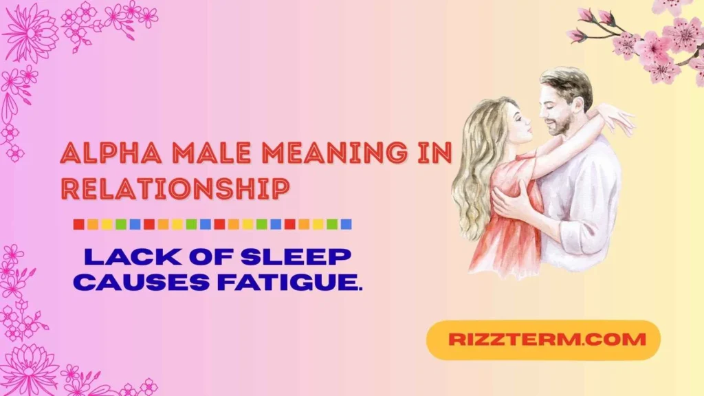 "alpha male meaning in relationship"