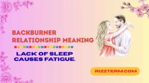 backburner relationship meaning