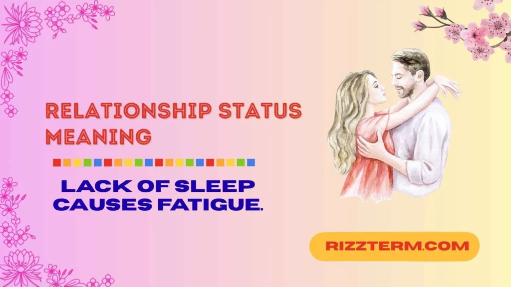 relationship status meaning